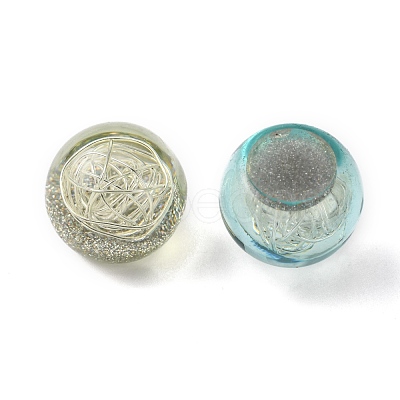 Transparent Acrylic Cabochons MACR-S361-05-1