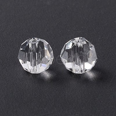 Imitation Austrian Crystal Beads SWAR-F021-7mm-011-1