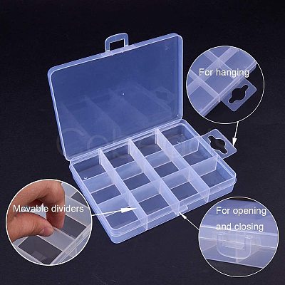 Plastic Bead Storage Containers CON-PH0001-29-1