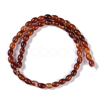 Natural Red Agate Beads Strands G-NH0011-I01-02-1