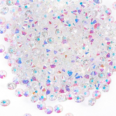 Glass Rhinestone Flat Back  Cabochons RGLA-S027-001A-06SS-1