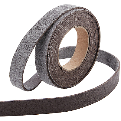 2M PVC Imitation Leather Ribbons SRIB-WH0011-126A-02-1