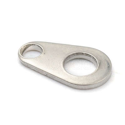 Tarnish Resistant 304 Stainless Steel Chain Tabs STAS-G245-05-1