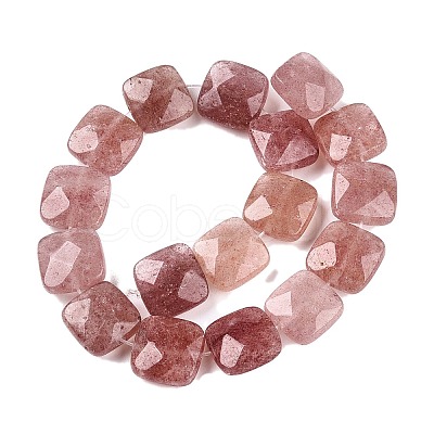 Natural Strawberry Quartz Beads Strands G-T138-153-1