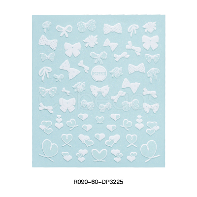 3D Self-Adhesive Nail Sticker Decals MRMJ-R090-60-DP3225-1