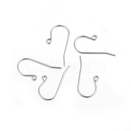 316 Stainless Steel Earring Hooks STAS-P210-20P-1