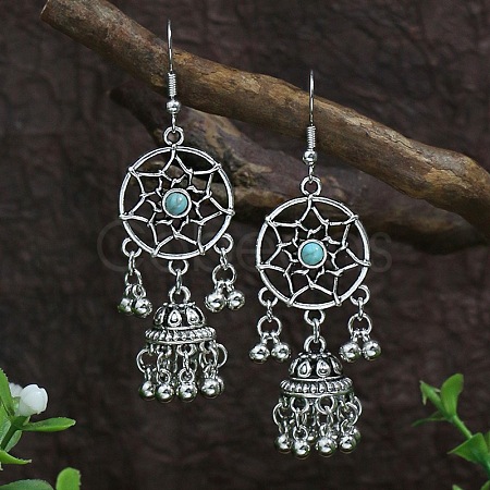 Elegant and Stylish Turquoise Earrings with Unique Personality Charm FF3029-2-1