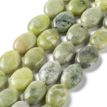 Natural Teardrop Xinyi Jade/Chinese Southern Jade Beads Strands G-L164-A-29-1
