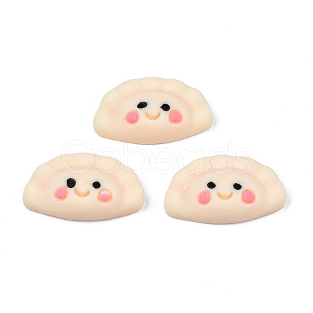 Opaque Resin Decoden Cabochons CRES-S307-052-1