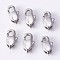 Tarnish Resistant 304 Stainless Steel Lobster Claw Clasps, Stainless Steel Color, 9x5x3mm, Hole: 1mm