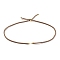 Nylon Cords Necklace Making, with Golden Brass Findings, Long-Lasting Plated, Peru, 22~22.8 inch(56~58cm), Hole: 1.7mm