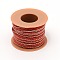 Jute Cords, Garment Accessories, Red, 7mm, 10m/roll