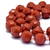 Natural Red Jasper Beads Strands G-K306-A25-10mm-3