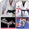 Taekwondo Belt AJEW-WH0314-341B-5