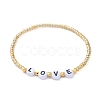 Glass Seed Beads Stretch Bracelets BJEW-JB05245-2