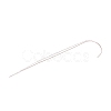 201 Stainless Steel Bented Beading Needles TOOL-WH0125-33A-1-2