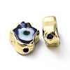 Handmade Evil Eye Lampwork Beads LAMP-F026-03B-1