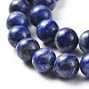 Natural Lapis Lazuli Round Beads Strands G-I181-09-8mm-6