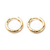 Brass Tubular Hoop Earrings for Women EJEW-G306-01G-1