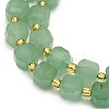 Natural Green Aventurine Beads Strands G-I376-D39-01-3