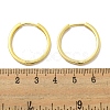 Brass Hoop Earrings EJEW-L211-08D-G-3