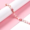 Natural Pink Opal Beads Strands G-F706-10B-4