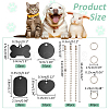 Nbeads Pet Tag Set DIY-NB0010-51-2