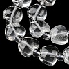Natural Quartz Crystal Beads Strands G-C062-A12-01-5
