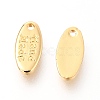 Brass Pendants KK-J275-21G-2