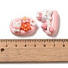 Opaque Resin Decoden Cabochons RESI-K037-02-3