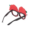 Christmas Plastic & Non-woven Fabric Glitter Glasses Frames AJEW-E053-01B-3