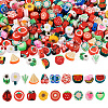 Pandahall 190pcs 19 style Handmade Polymer Clay Bead CLAY-TA0001-21-2