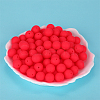 Round Silicone Focal Beads SI-JX0046A-03-3