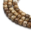 Natural Picture Jasper Beads Strands G-H042-B18-01-4