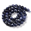 Natural Sodalite Beads Strands G-NH0021-A02-01-3