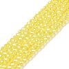 Electroplate Glass Beads Strands EGLA-A044-T2mm-A29-1