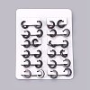 304 Stainless Steel Hoop Earrings EJEW-O087-09B-3