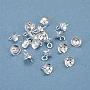 304 Stainless Steel Cup Pearl Peg Bails Pin Pendants STAS-H410-19S-B-3