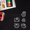 PVC Plastic Stamps DIY-WH0167-56-542-5