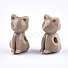 Opaque Acrylic Kitten Beads MACR-S830-02K-2