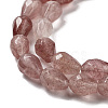 Natural Strawberry Quartz Beads Strands G-P520-B11-01-4