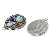 Tibetan Style Alloy Big Pendants PALLOY-TAC0044-12AS-2