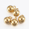 304 Stainless Steel Sphere Charms STAS-H394-11-2