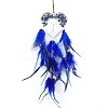 Heart with Tree of Life Natural Lapis Lazuli Chip Wind Chimes Pendant Decorations PW-WG64590-04-1