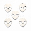 Non-Tarnish 201 Stainless Steel Pendants STAS-N098-117P-2