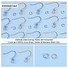 Unicraftale 200Pcs 2 Style 304 Stainless Steel Earring Hooks DIY-UN0003-80-4