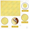 34 Sheets Self Adhesive Gold Foil Embossed Stickers DIY-WH0509-003-3