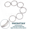 304 Stainless Steel Linking Rings STAS-WH0022-85B-5