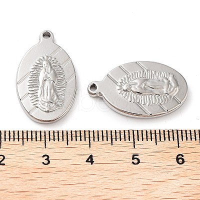 Non-Tarnish 304 Stainless Steel Pendants STAS-L022-369P-1