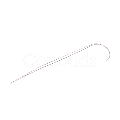 201 Stainless Steel Bented Beading Needles TOOL-WH0125-33A-1-1